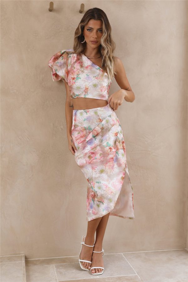 Serenity Crop Top Pink - Image 2