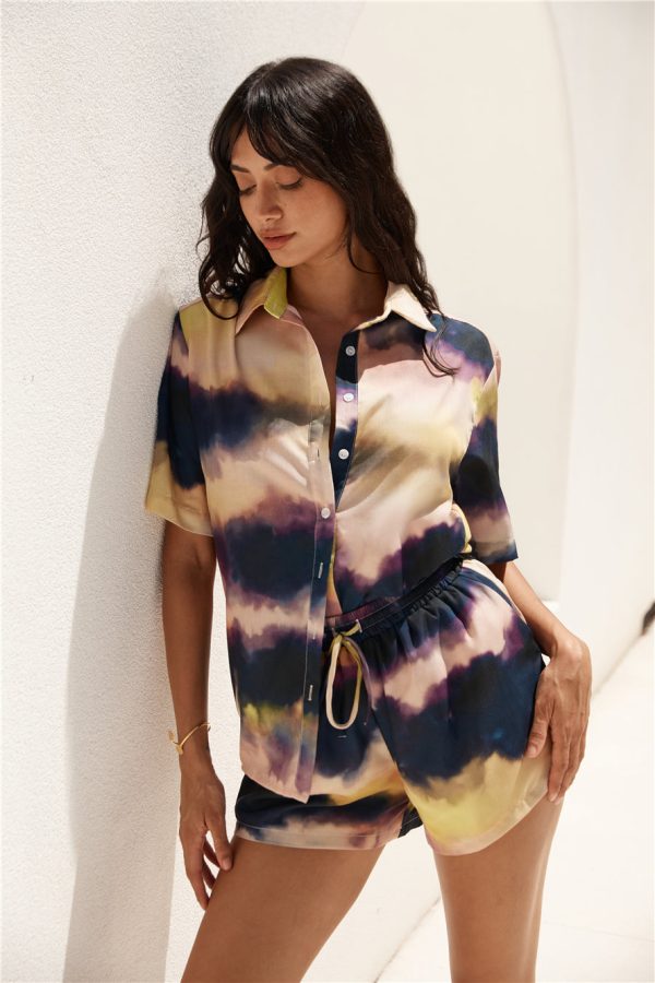 SEVEN WONDERS Oasis Shirt Purple - Image 4