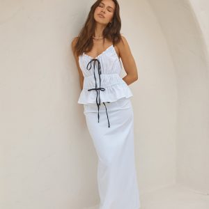 SNDYS Martina Top White