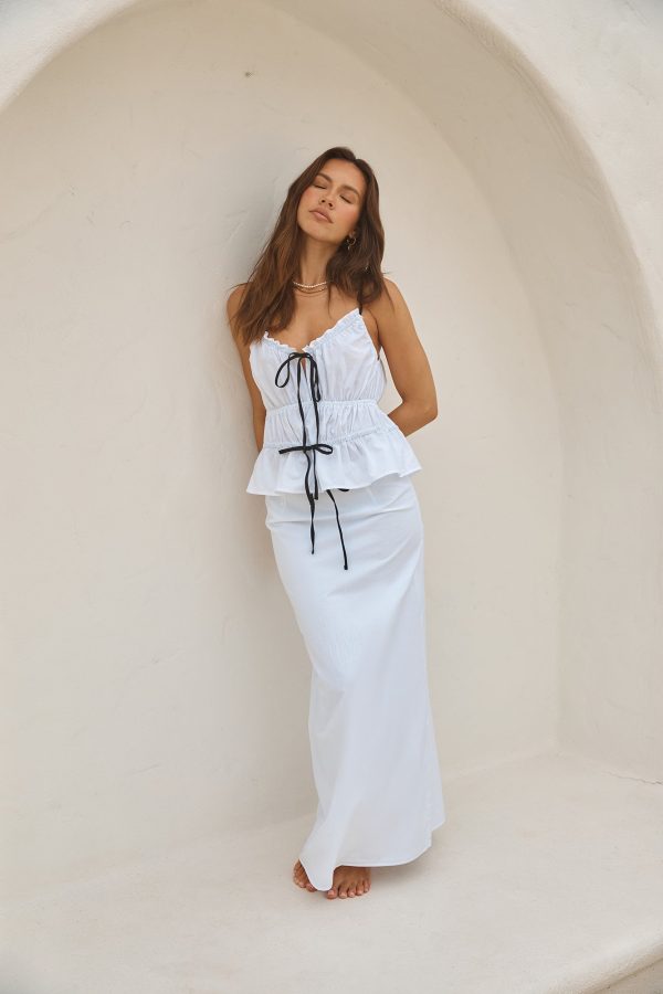 SNDYS Martina Top White