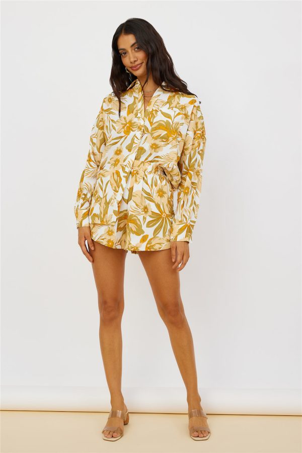 Summer Sweethearts Shirt Yellow - Image 3