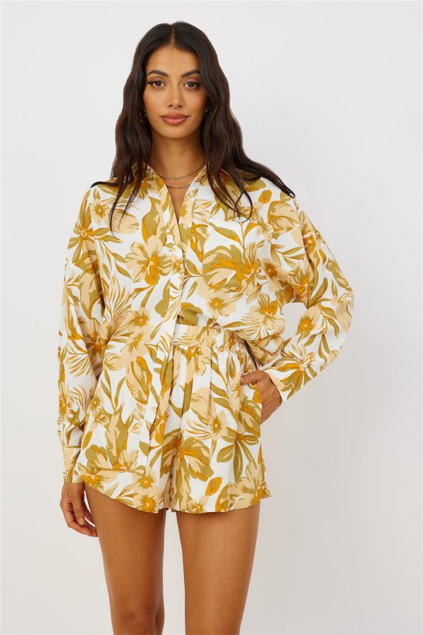 Summer Sweethearts Shirt Yellow