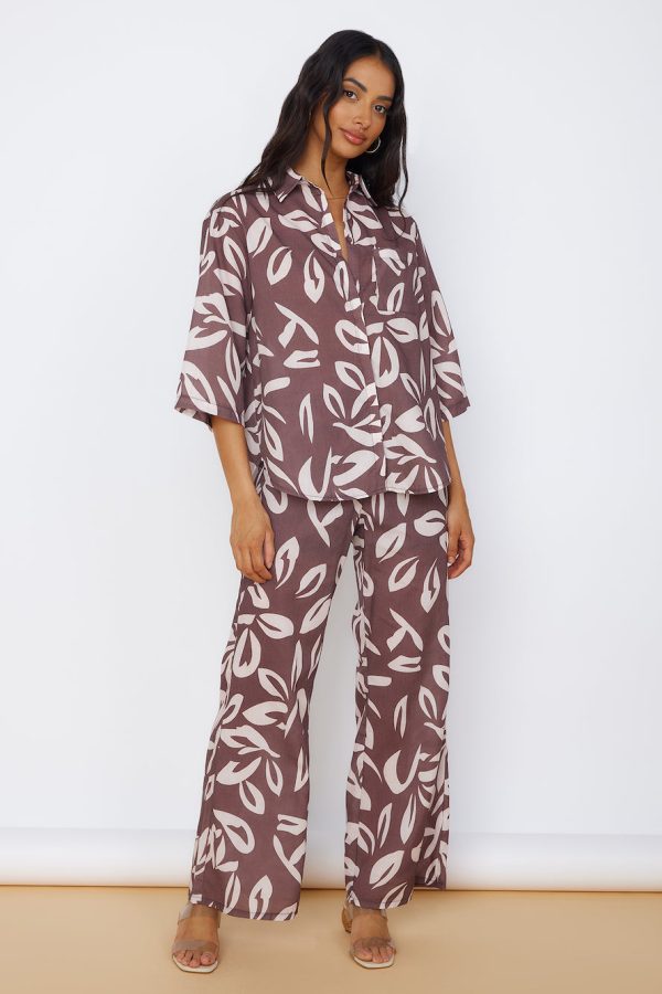 Midnight Enchantment Top Brown - Image 2