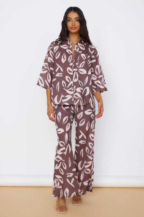 Midnight Enchantment Top Brown - Image 4