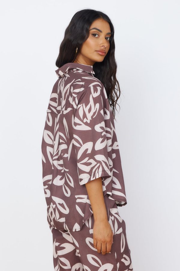Midnight Enchantment Top Brown - Image 8