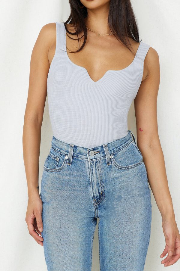 Diamond Sky Bodysuit Grey