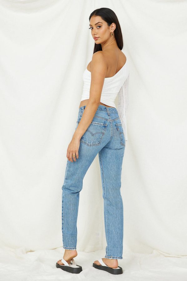 Hand On My Heart Crop Top White - Image 7