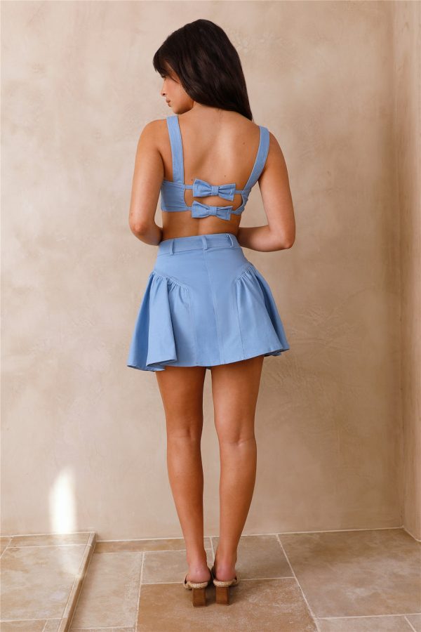 Ocean Dreamer Crop Top Blue - Image 7