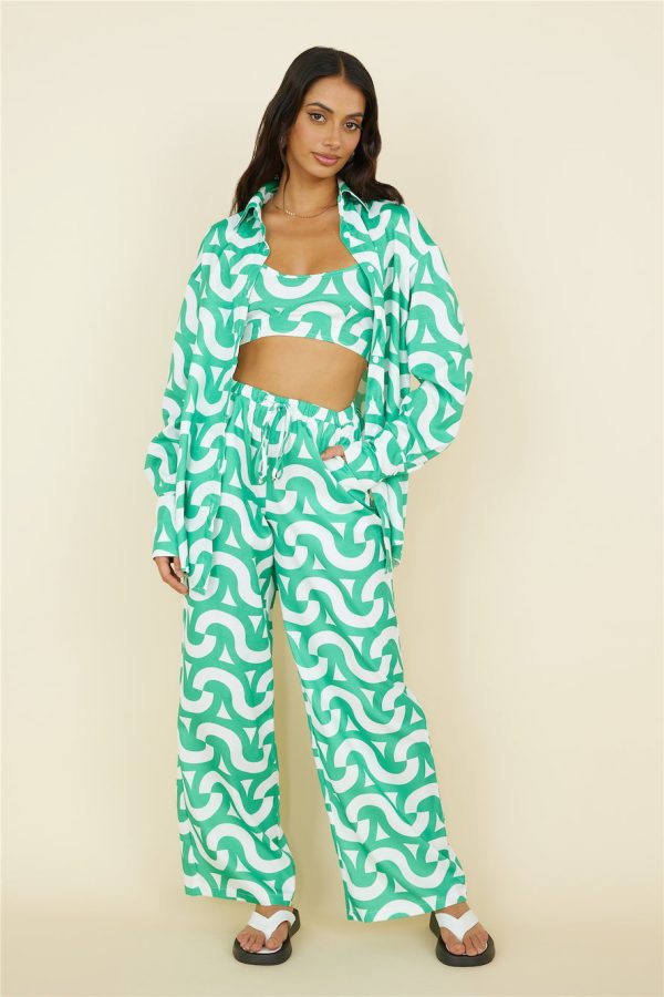 Enchanted Days Crop Top Green - Image 11