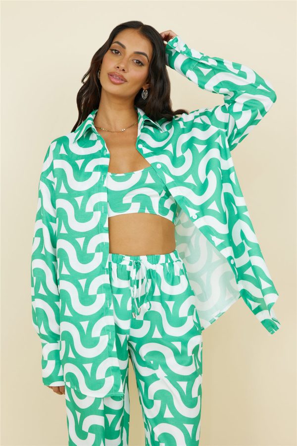 Enchanted Days Crop Top Green - Image 13