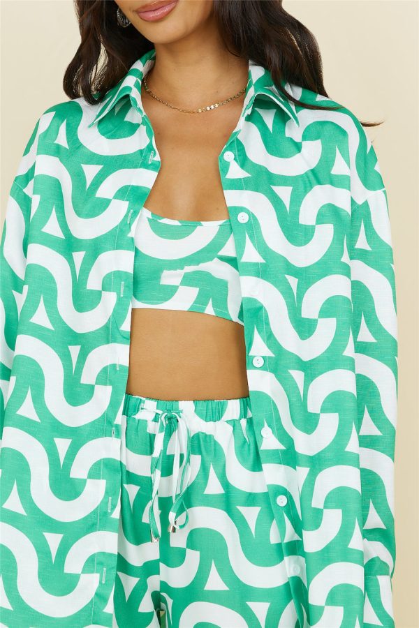 Enchanted Days Crop Top Green - Image 9