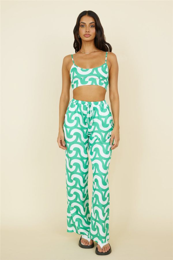 Enchanted Days Crop Top Green - Image 6